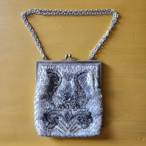 Hand Beaded Walborg Mini Bag Vintage